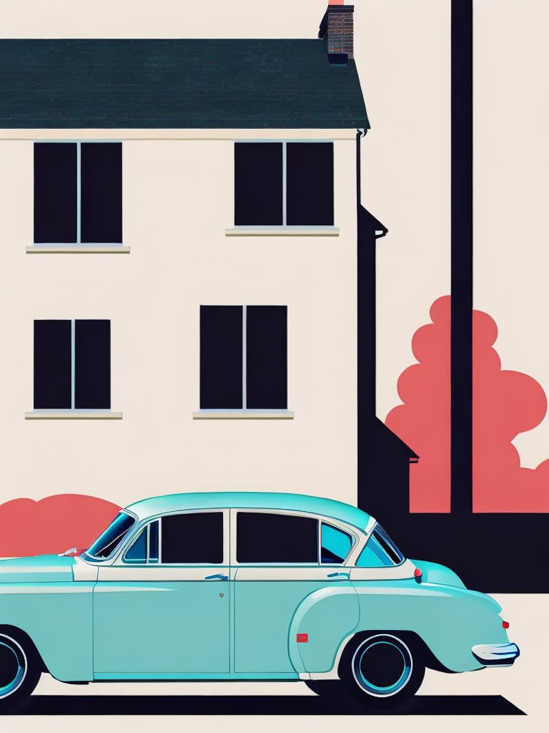 00758-1533069182-an illustration of a man standing in front of a house with a car parked in front of it by Olly Moss.png